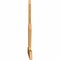 Ekena Millwork Saratoga Rough Sawn Timber Gable Bracket, Western Red Cedar, 84"W x 49"H x 2"D x 6"F, 14/12 Pitch GBW084X49X0206SAR00RWR - alternate 5